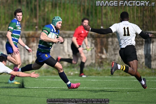 2022-03-20 Amatori Union Rugby Milano-Rugby CUS Milano Serie B 2591